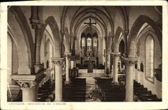 CPA Cressier Interieur De l'Eglise