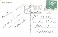 MODERN CARD Brienz Brunngasse