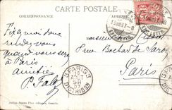 VINTAGE POSTCARD In the Wearing Of Geneva Boats