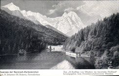 VINTAGE POSTCARD EIB Garmisch Partenkirchen