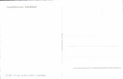 MODERN CARD Lauterbrunnen Staubbach