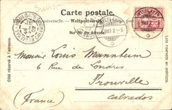 CPA Interlaken Und Fungfrau