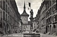 CPA Bern Kramgasse Mit Zeitglockenturm