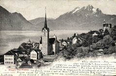 CPA Weggis Und Pilatus