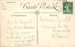 VINTAGE POSTCARD Geneva Bridge Of the Mount And Mont Blanc