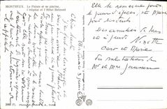 CPM Montreux Le Palace Et Sa Piscine L'Hopital Et l'Hotel Belmont