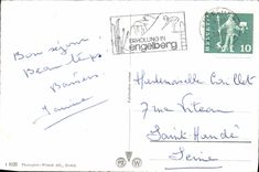 MODERN CARD Engelberg Gegen Den Juchlipes