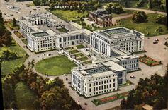 MODERN CARD Geneva Seen Air Of the Palate Of the Nations