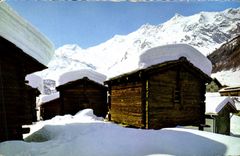 CPM Bei Saas Fee Alphubel Taschhorn Dom Und Lenzspitze