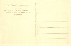 CPA La Douce France Chateaux De La Loire Chateau De Montresor Vue Generale