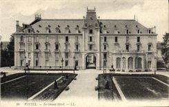 POSTAL Vittel de la VENDIMIA el hotel grande