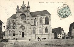 CPA Rennes Eglise Notre Dame De Bonne Nouvelle