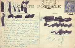 VINTAGE POSTCARD Combourg Pond And Castle