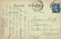 CPA Rennes Au Thabor Petit Pont Rustique Enfants