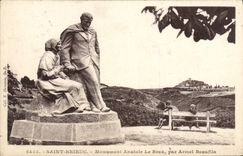 CPA Saint Brieuc Monument Anatole le Braz Par Armel Beaufils