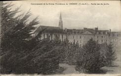 CPA Communaute de la divine Providence de Crehen Partie vue du jardin 
