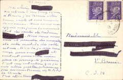 CPA Perros Guirec Eglise de la Clarte Le Portail