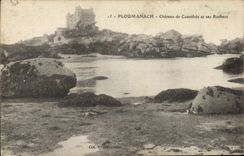 CPA Ploumanach Chateau de Coasteres et ses Rochers