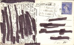 CPA Perros Guirec Le Clarte Portail Sud 