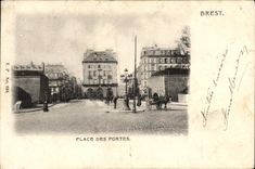 CPA Brest Place Des Portes