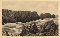 CPA Camaret Sur Mer Pointe de Penhir le grand et le petit Dahouet 