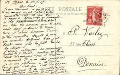 CPA Nancy Eglise Saint Vincent Saint Fiacre