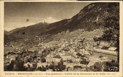 CPA Briancon Vue Genreale Vallee de la Guisanne et Gd Area