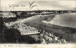 CPA Royan La Plage Vue Generale