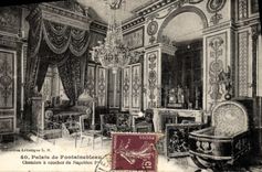 CPA Fontainebleau Palais de Chambre a Coucher de Napoleon 1er