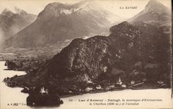 CPA Annecy Duingt la Montagne d'Entrevernes le Charbon et l'Arcalod