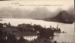 CPA Annecy le Lac d'Annecy Baie de Talloires et le Bout du Lac