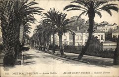 CPA Hyeres Gedillot Avenue Godillot 