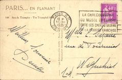 CPA Paris En Flanant Arc de Triomphe