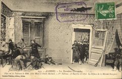 CPA Ambigu Les Dernieres Cartouches Militaria 