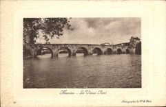 CPA Mantes Le Vieux Pont