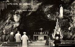 CPM Lourdes Notre Dame De Priez Pour Nous