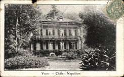 VINTAGE POSTCARD Vichy Napoleon Country cottage