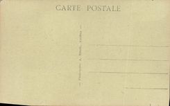 Traje bonito del folklore de Sablaises de la POSTAL de la VENDIMIA Sables d'Olonne