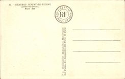 CPA Chateau D'Azay Rideau