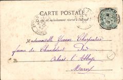 VINTAGE POSTCARD Trawl-nets On the Marne Old fortifications the Mauvilain bastion