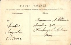 VINTAGE POSTCARD Sables d'Olonne Woman Folklore