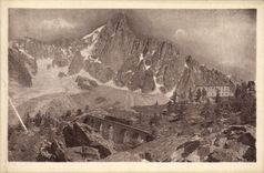 CPA Chamonix Montanvert et Aiguille du Dru