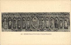 CPA Burgos Museo Provincial Frontal Bizantino