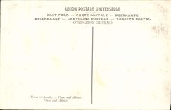 VINTAGE POSTCARD Tiziano Vecellio Come there Adonis Museo Del Prado Madrid Dogs Dog