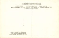 CPA Tiziano Vecellio Venus Recreandose con la Musica Museo Del Prado Madrid Nu 