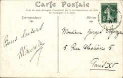 VINTAGE POSTCARD Museum Of Dijon Gresly the education of a dog