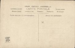 VINTAGE POSTCARD living room 1909 Ribera Jealousy