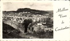 CPM Constantine Vue Generale et le Pont Sidi Rached