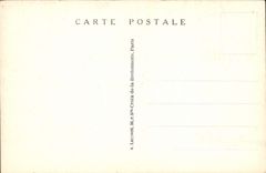 POSTAL Versalles de la VENDIMIA el parque el lavabo del tanque de Apolo y de la alfombra verde