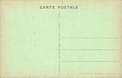 POSTAL Versalles de la VENDIMIA el paladar de pequeño Trianon el ataque frontal meridional